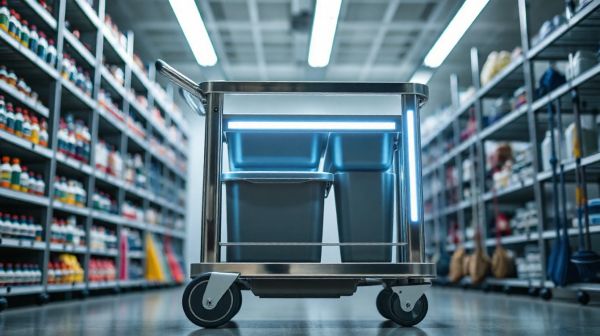 5 conseils pour sélectionner le meilleur chariot de nettoyage professionnel
