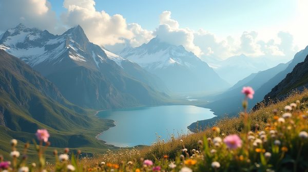 Créer une ambiance inspirée avec un tableau sur la montagne