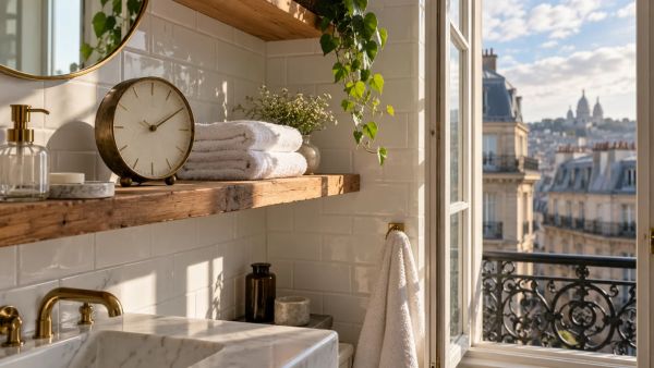 Les secrets des horloges classiques face à l'humidité dans la salle de bain