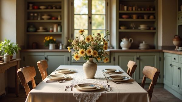 Pourquoi le linge de table revient en force dans les intérieurs français