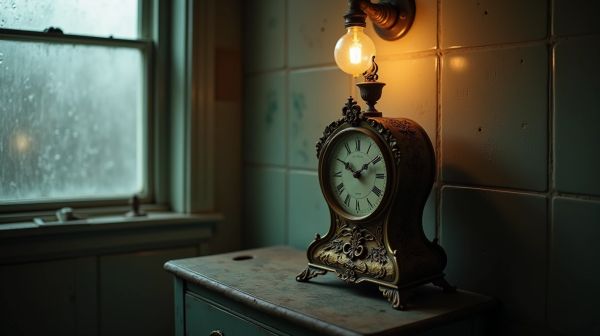 Pourquoi les horloges classiques ne tiennent pas trois hivers dans une salle de bain
