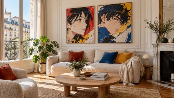 Top 5 tableaux manga pour enrichir votre déco intérieure