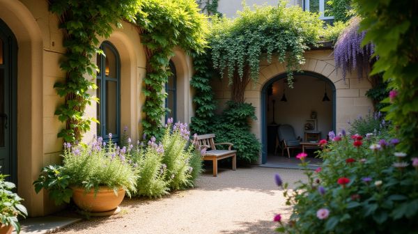 Une cour intérieure parisienne transformée en jardin : par où commencer
