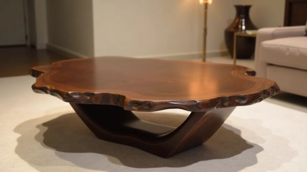 Voyage dans le monde des tables basses en forme organique