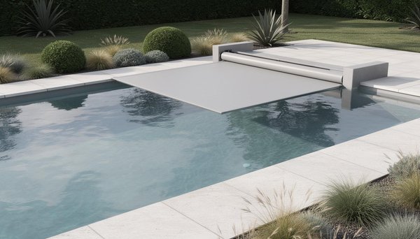 La piscine bloc filtrant volet immergé : l'alliance design et performance en 2026